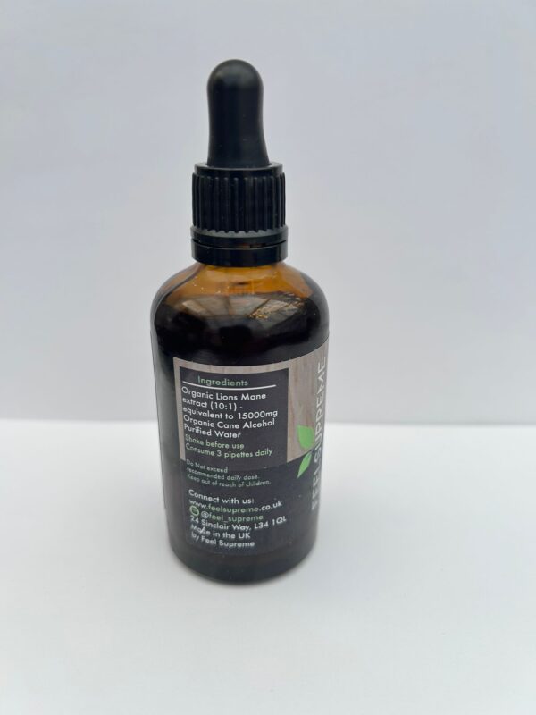 Mushroom Tincture - Lion's Mane Flavour - Image 2