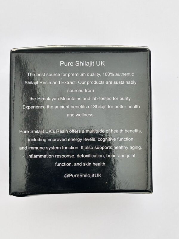 Pure Shilajit UK – Premium Himalayan Resin (30g) - Image 2