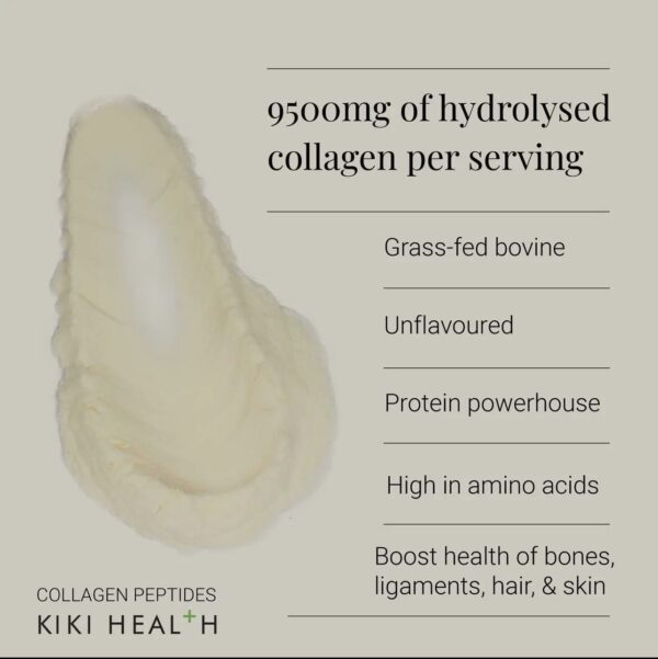 Kiki Health Collagen Peptides – 200g, Grass-Fed Bovine Collagen - Image 3