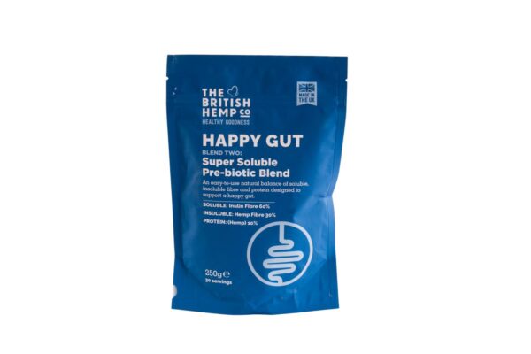 The British Hemp Co Happy Gut – Super Soluble Pre-biotic Blend